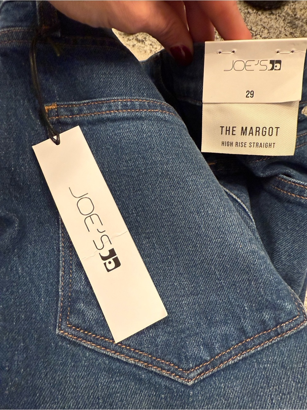 NWT JOES JEANS MARGOT high rise cuffed slim fit 29 - Picture 6 of 6